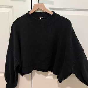 Free people Easy Street Cropped Sweater